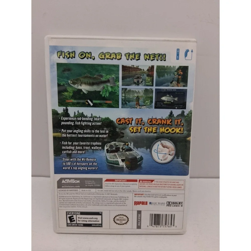 Rapala's Fishing Frenzy (Nintendo Wii, 2008)